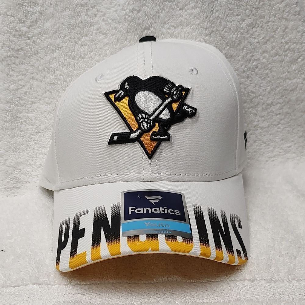 Fanatics NHL Pittsburgh Penguins YOUTH Velcroback Hat - New